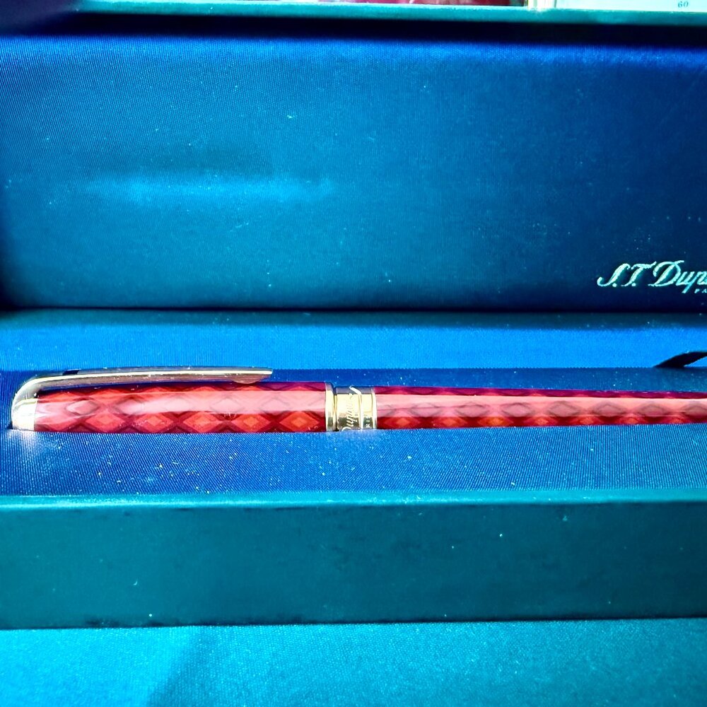 SOLD - S.T. Dupont Vertigo II Olympio Limited Edition Rollerball Pen - SOLD